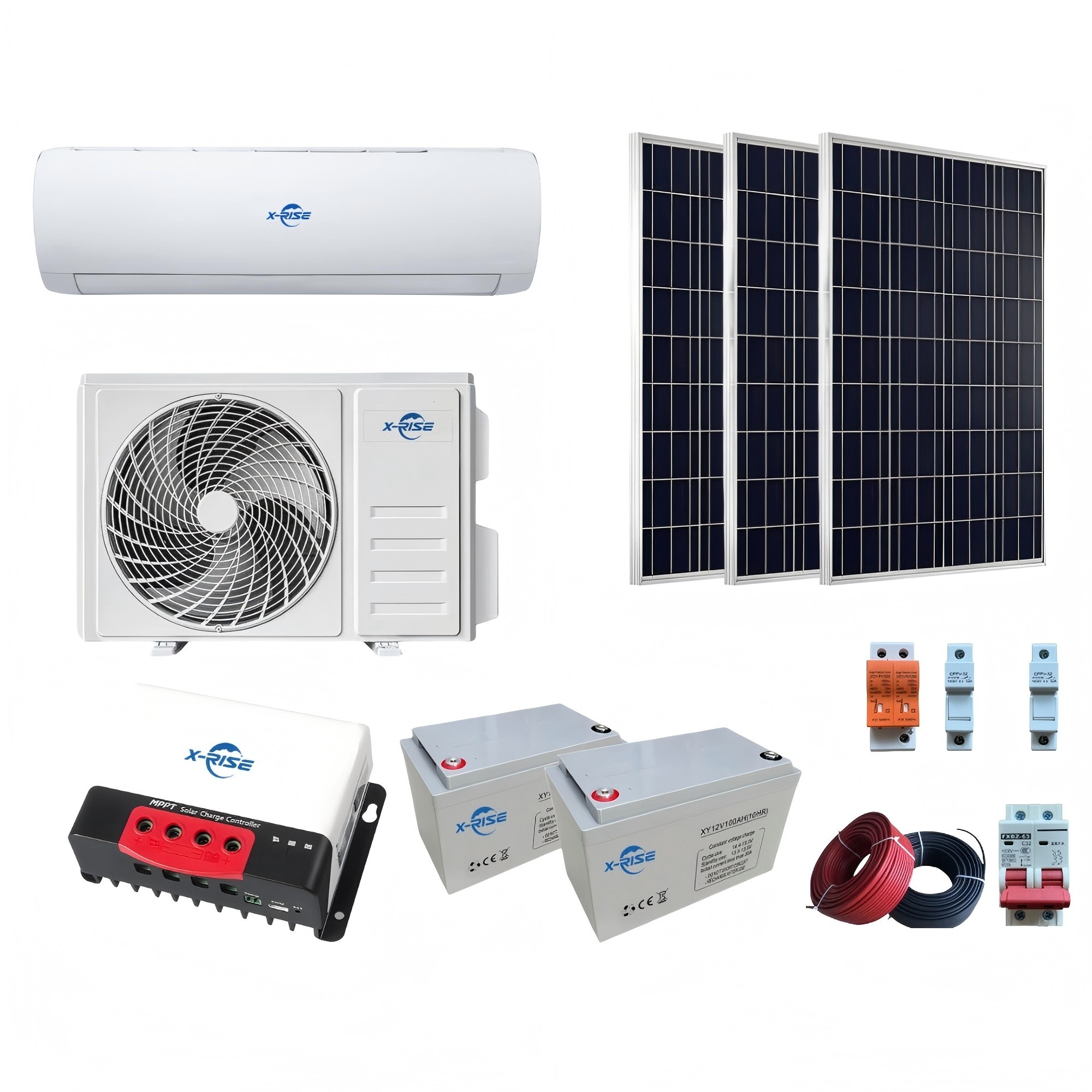 DC 12000BTU/1.5HP Solar Air Conditioner