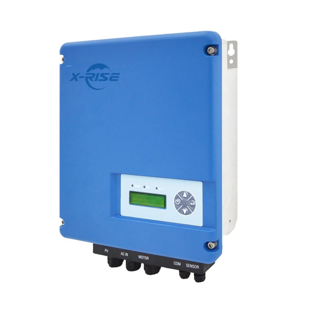 Xrise 550W-4000W Single Phase IP65 Hybrid Solar Pumping Inverter Used For Agriculture Irrigation System